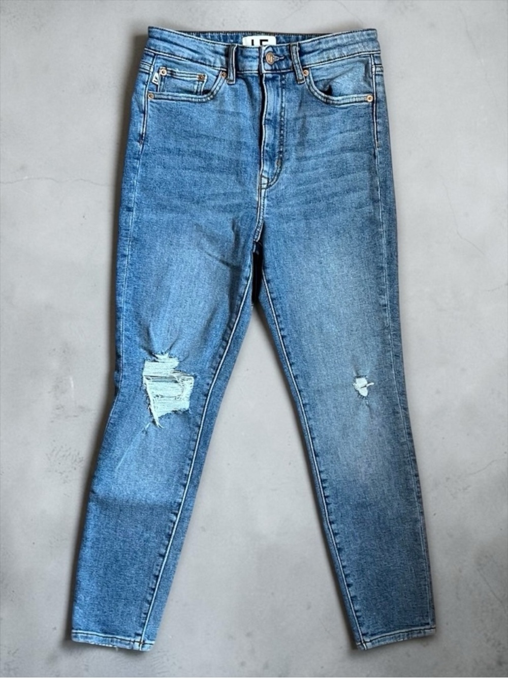 LOVERS AND FRIENDS High Rise Stretch Skinny Jeans (Size 26)